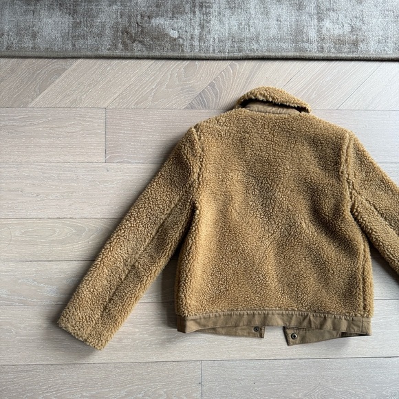 Madewell Brown Sherpa-Lined Jacket - Picture 7 of 8